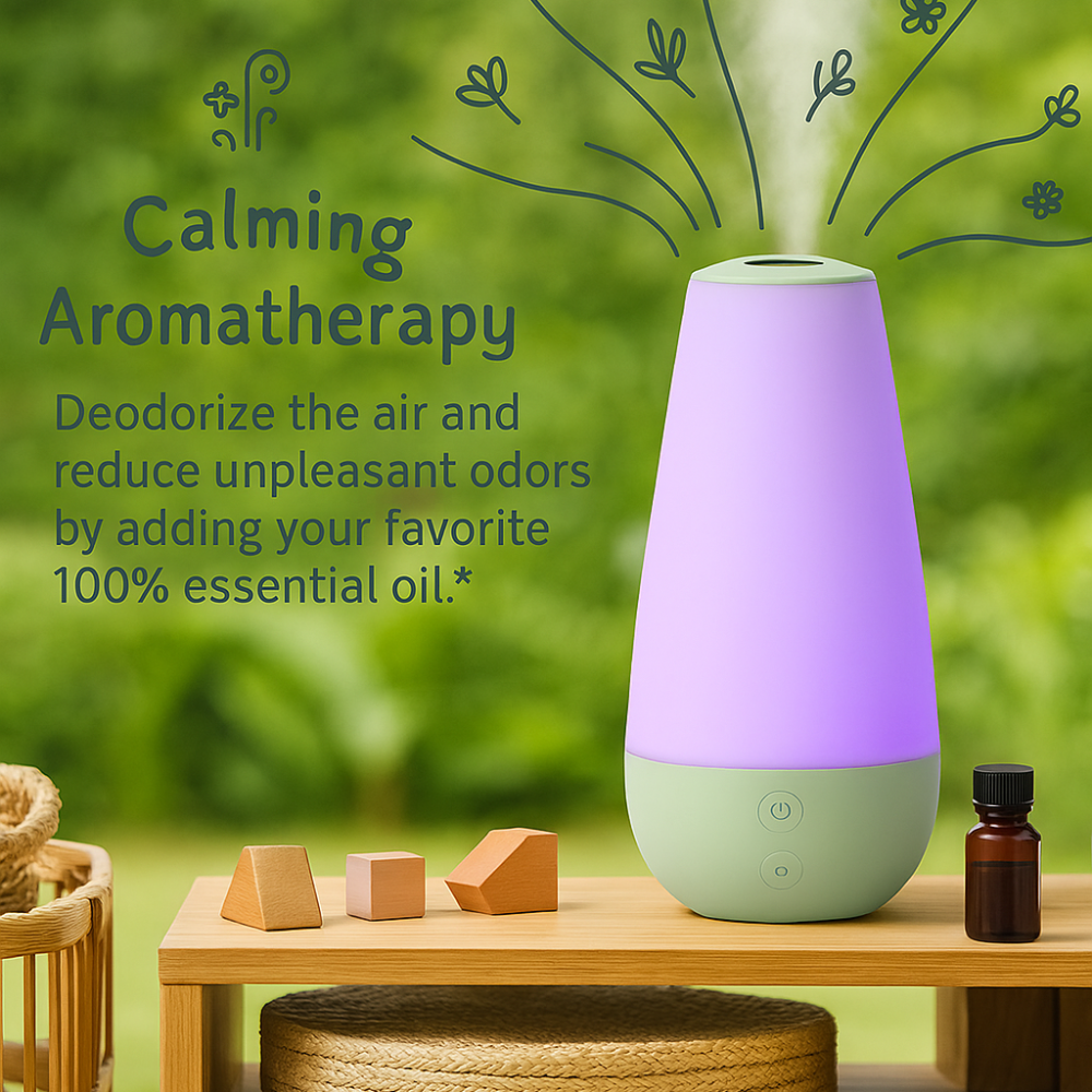 Baby Humidifier 3 In 1 With Night Light And Diffuser