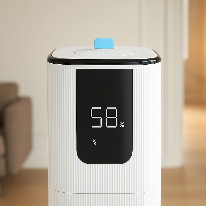 Smart Ultrasonic Cool Mist Tower Humidifier With App Control And Aroma Pad