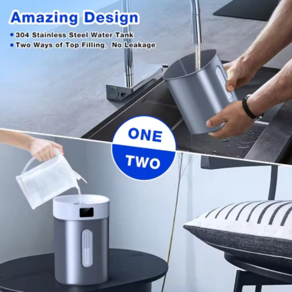 4L Capacity Air Humidifier With Digital Display Adjustable