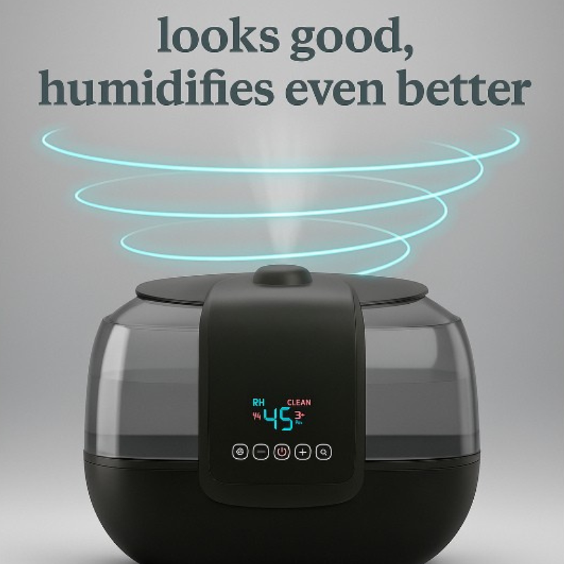 2 Gallon Tabletop Dual Mist Electronic Humidifier