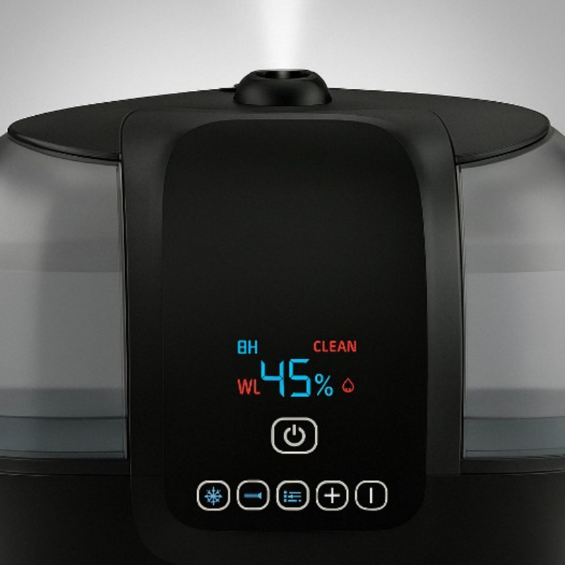 2 Gallon Tabletop Dual Mist Electronic Humidifier