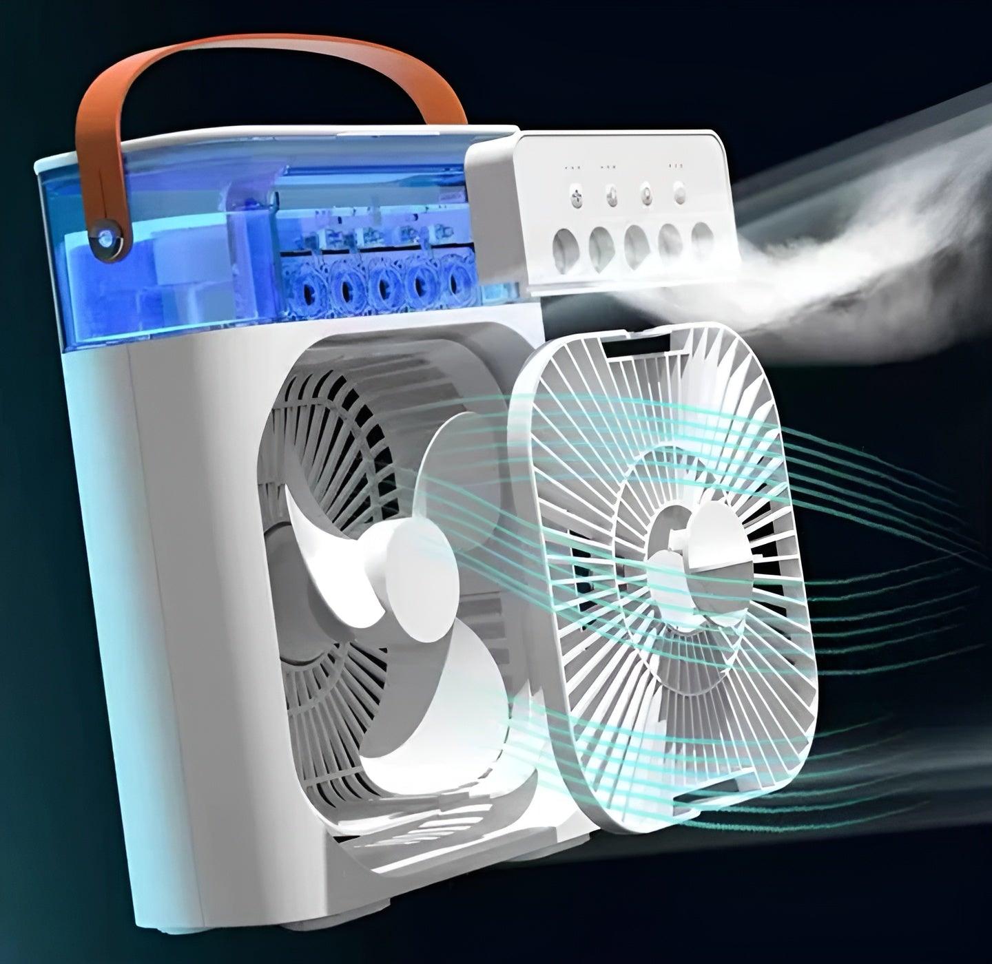 Frost Air Ice Fan For Instant Portable Cooling Sleep Fan