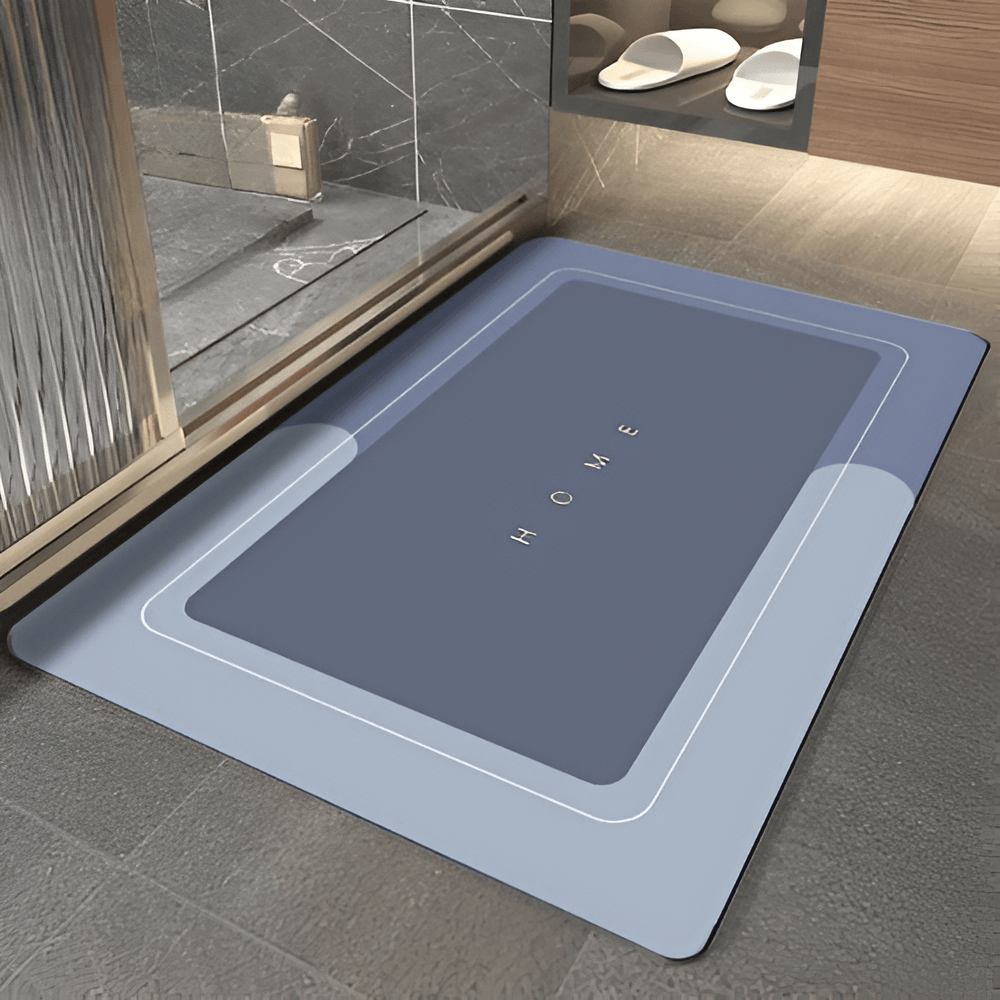 Absorbent Kitchen Mat With Rubber Back And Quick Dry Fabric