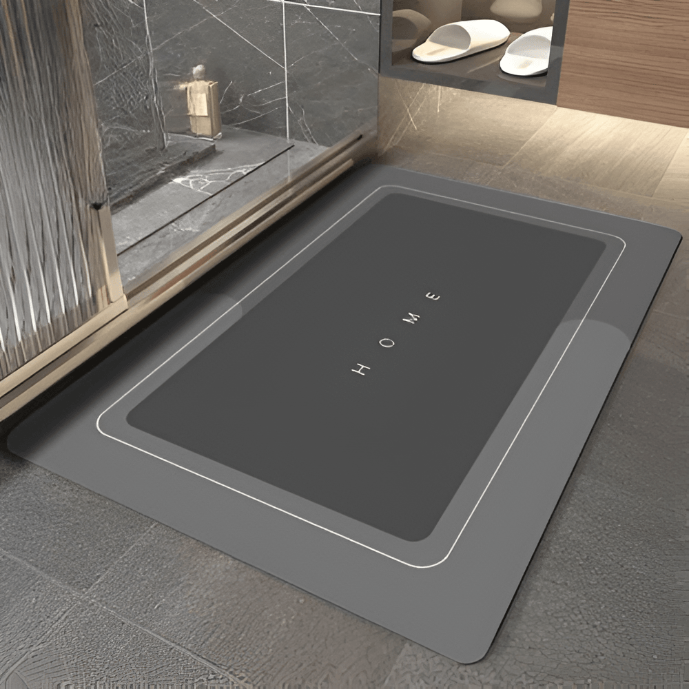 Absorbent Kitchen Mat With Rubber Back And Quick Dry Fabric