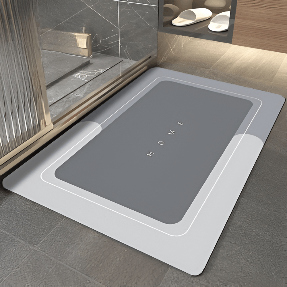 Absorbent Kitchen Mat With Rubber Back And Quick Dry Fabric