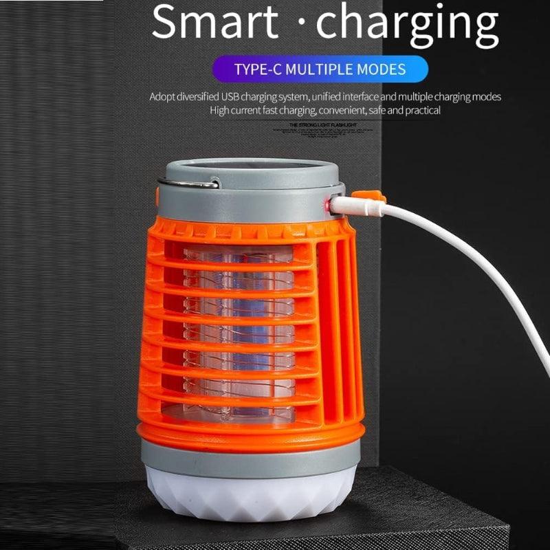 Solar Anti Mosquito Light Outdoor Zapper USB Rechargeable