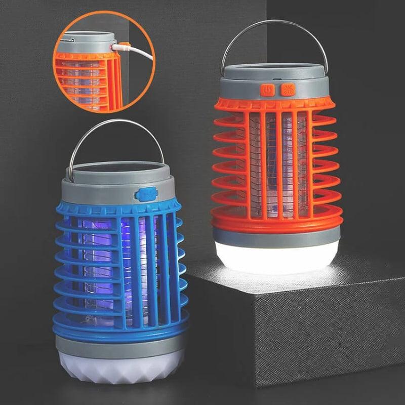 Solar Anti Mosquito Light Outdoor Zapper USB Rechargeable