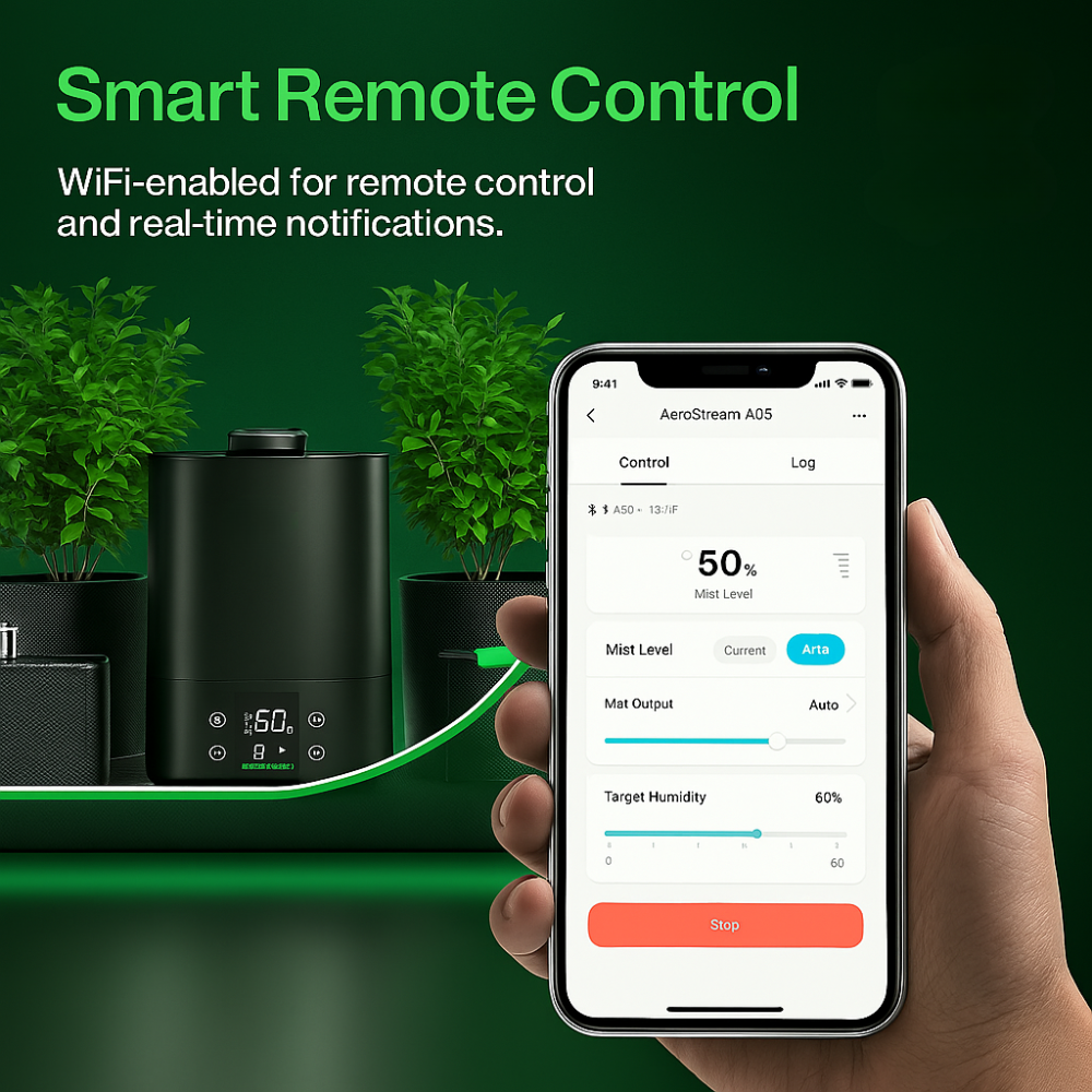 Intelligent Wi-Fi Smart Humidifier