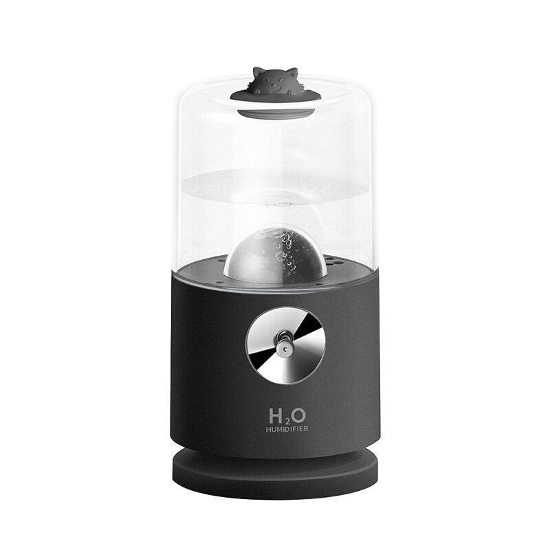 Automatic Rotary Air Humidifier With Wireless Charging Aromatherapy