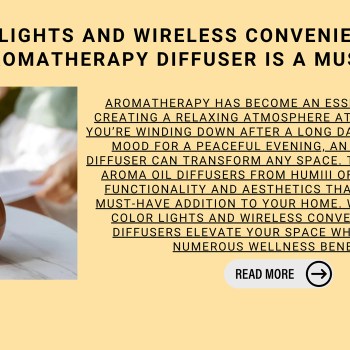 7 Color Lights And Wireless Convenience: Why This Aromatherapy Diffuser Is A Must-Have