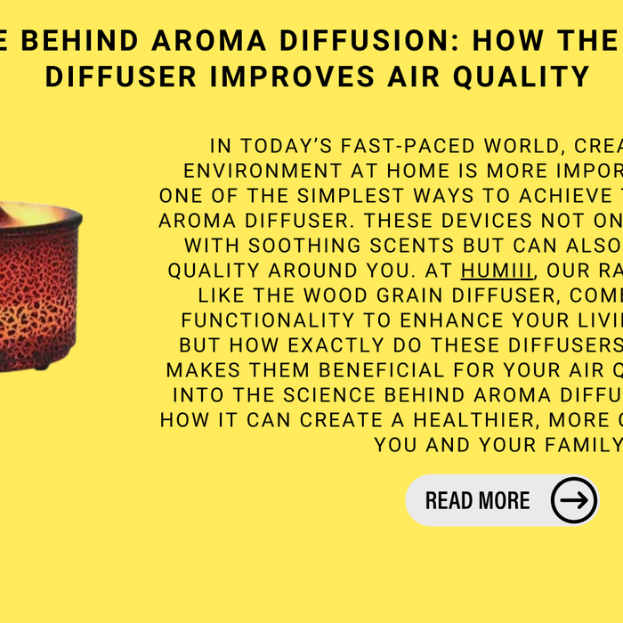 The Science Behind Aroma Diffusion: How The Wood Grain Diffuser Improves Air Quality