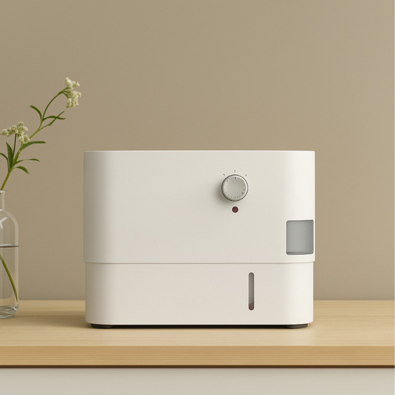 1 Gallon Cool Mist Humidifier With Top Fill Essential Oil Compartment