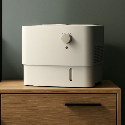 1 Gallon Cool Mist Humidifier With Top Fill Essential Oil Compartment