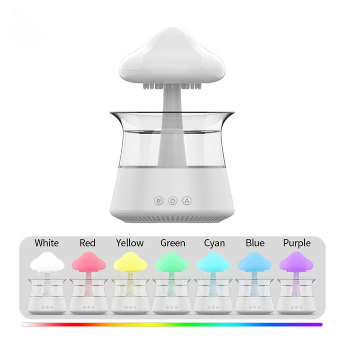 LED Mushroom Air Humidifier