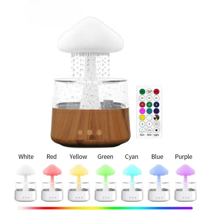LED Illuminated Mushroom Humidifier