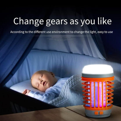 Solar Anti Mosquito Light Outdoor Zapper USB Rechargeable