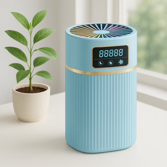 1 Point 1L Cool Mist Humidifier With Quiet Night Light Function