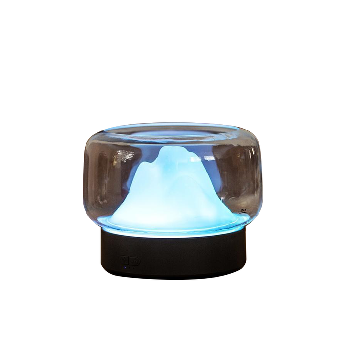 400ML Colourful Mountain View Lamp + Cool Mist Humidifier