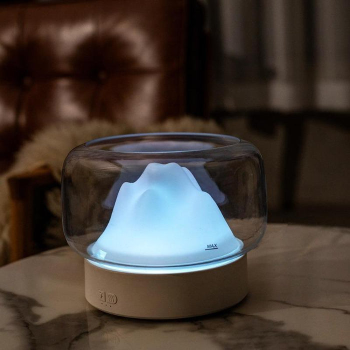 400ML Colourful Mountain View Lamp + Cool Mist Humidifier