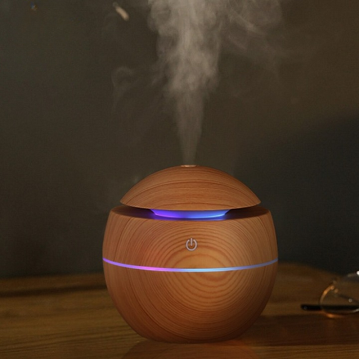 USB Aromatherapy Humidifiers Diffusers With LED Night light