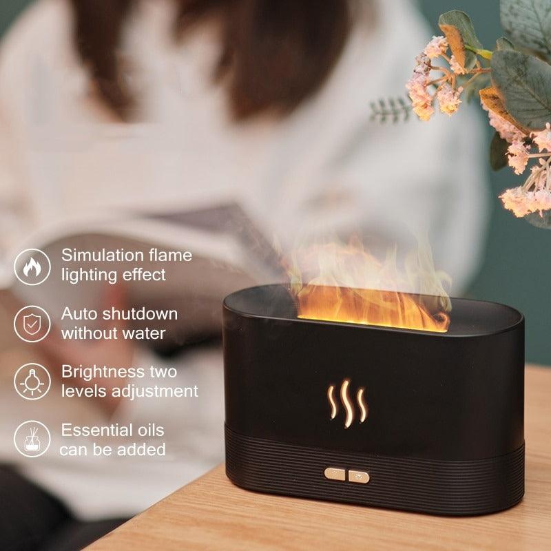 Essential Oil Flame Humidifier