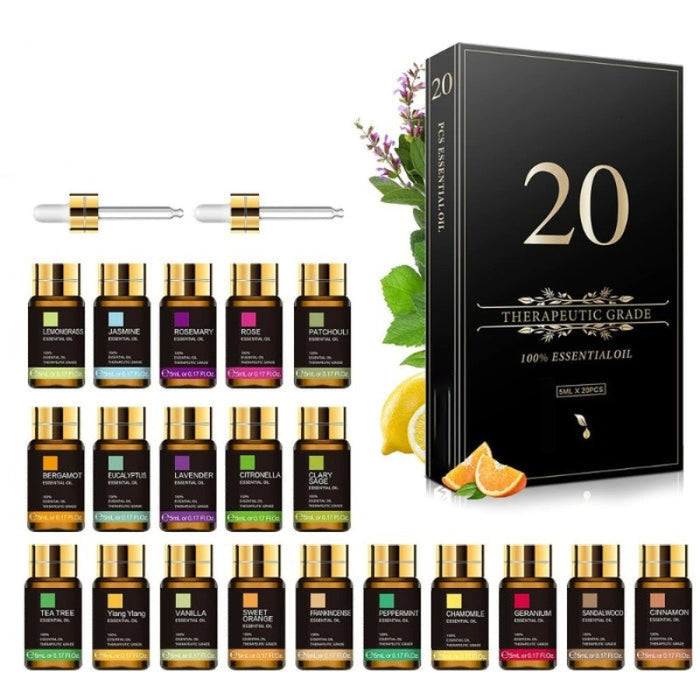 20 Pieces Kit Gift Box Essential Oil
