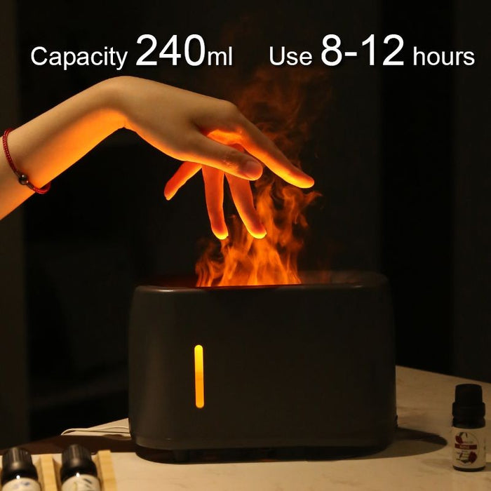 Flame Air Electric Colorful Aroma Diffuser