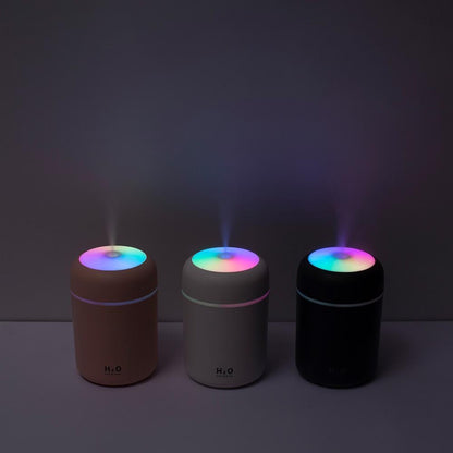 300ml Portable Purifying Humidifier with Multi-Lights