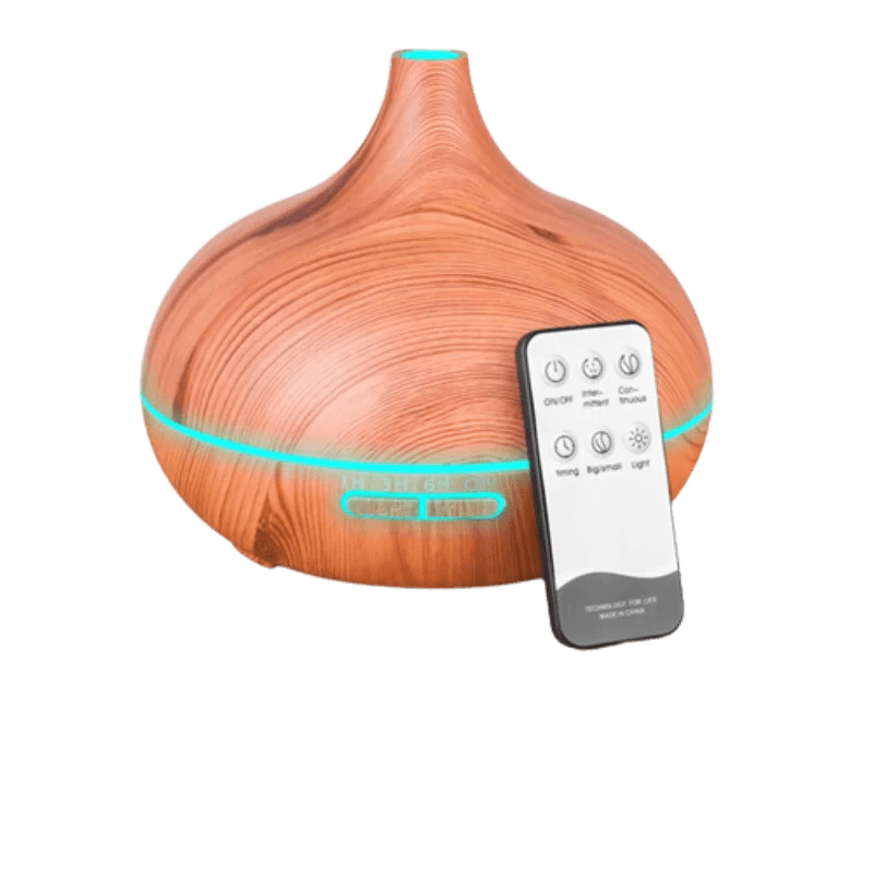 500ml Aromatherapy Wood Oil Diffuser For Stylish And Functional