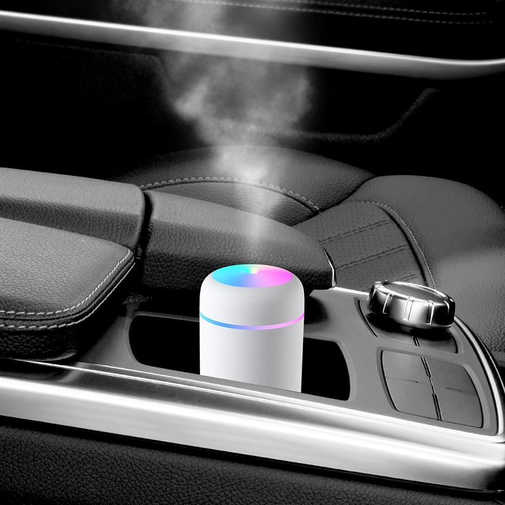 300ml Portable Purifying Humidifier with Multi-Lights