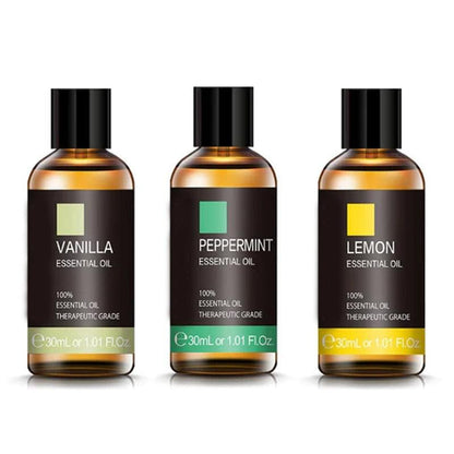 Essential Oils Combo Choose 3 Dropper Bottles Of 30ml Each