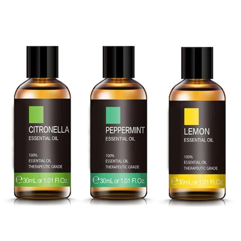 Essential Oils Combo Choose 3 Dropper Bottles Of 30ml Each