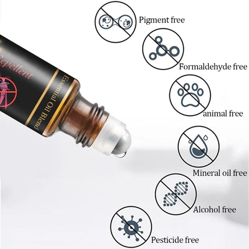 Roller Compound Essential Fragrance Oil Set for Aromatherapy
