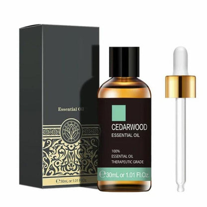 Natural Cedarwood Essential Oil With Dropper