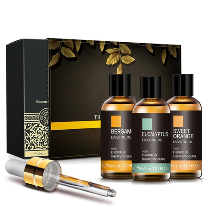 Natural Fragrances Essential Oils Pack Of 3