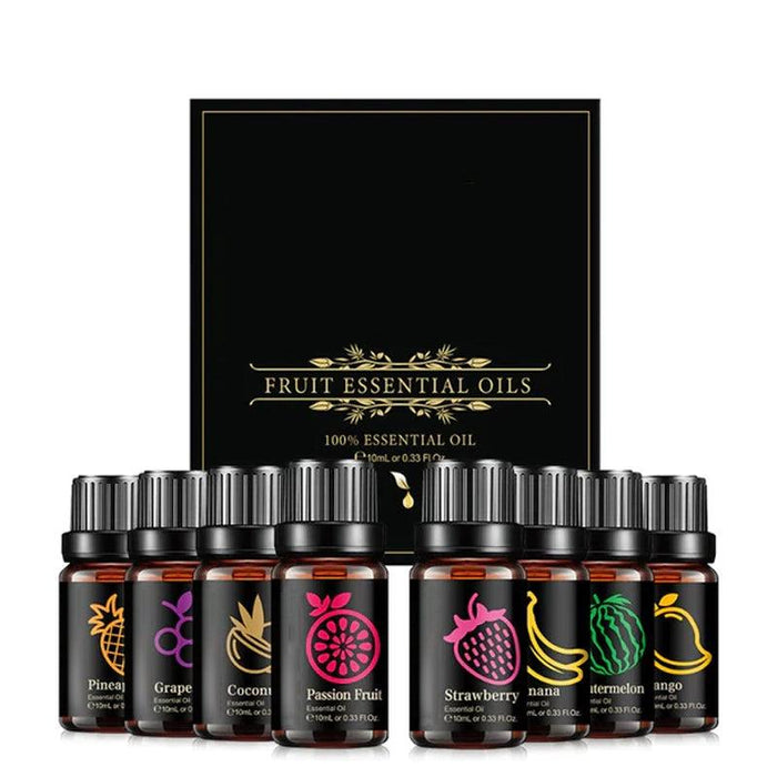 8 Pieces Gift Box Fruit Essential Oils Set