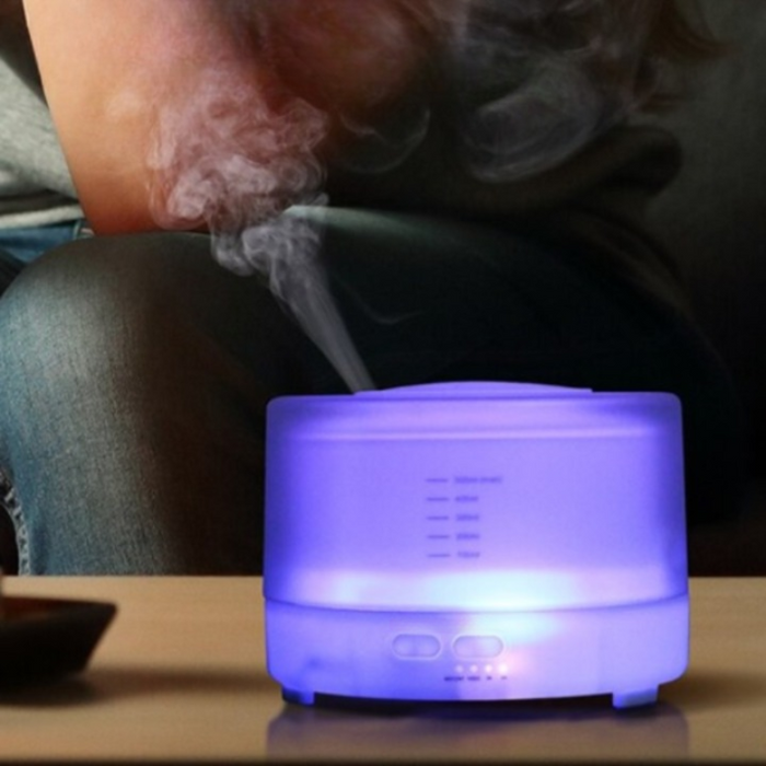 Essential Oil Aroma Diffuser With Bluetooth Speaker