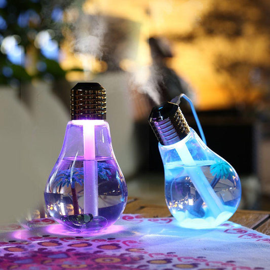 Color Changing Bulb Air Humidifier To Enhance The Space