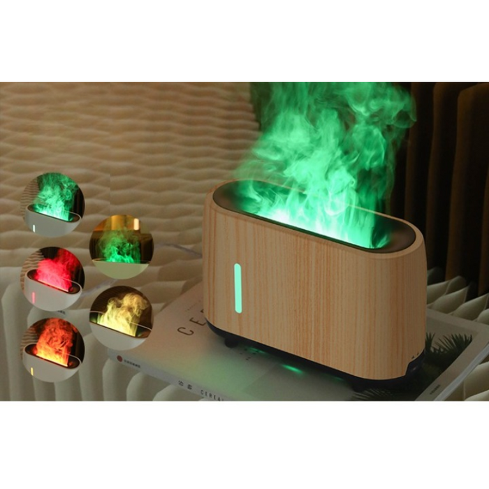 Flame Air Humidifier With Timer Function