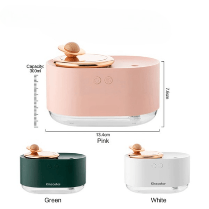 Rotating Plane Wireless Air Humidifier 300ml Aroma Diffuser