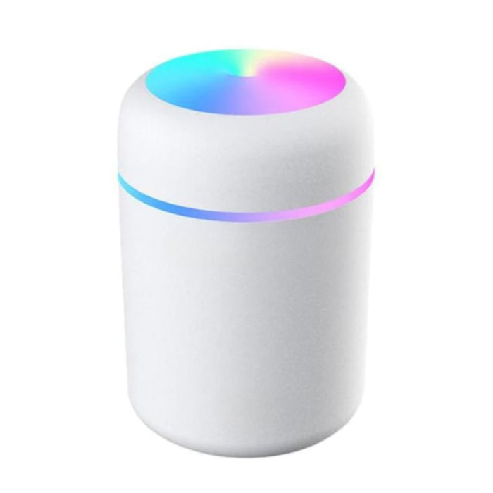 300ml Portable Electric Air Humidifier Aroma Oil Diffuser + Cool Mist Sprayer and Lights