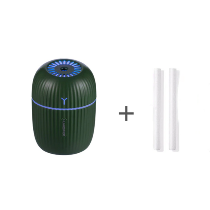 Ultrasonic Air Humidifier + Moisturizing Spray with LED Night Lights