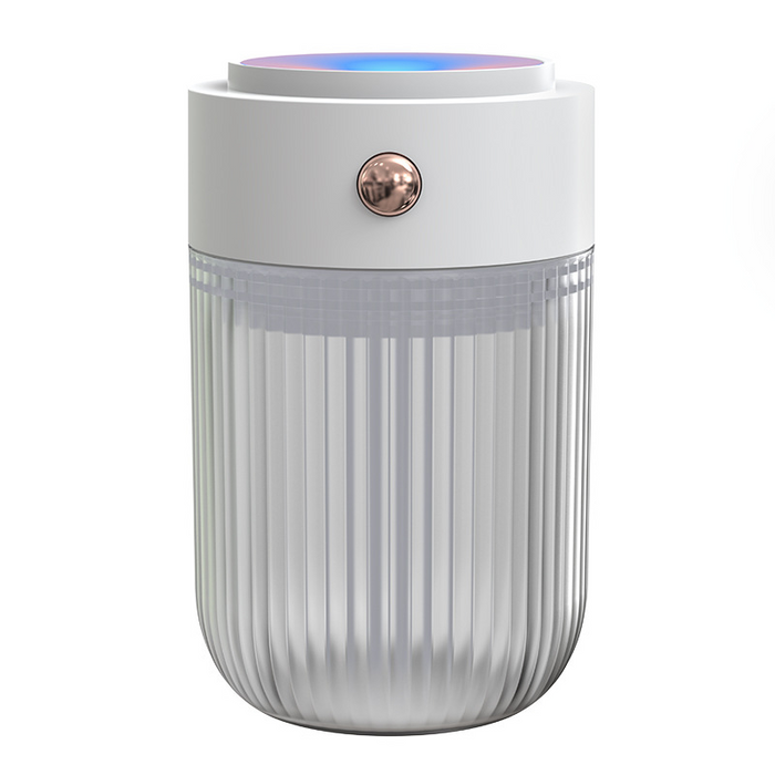 250mL Ultrasonic USB Air Humidifier with LED Night Light and Mist