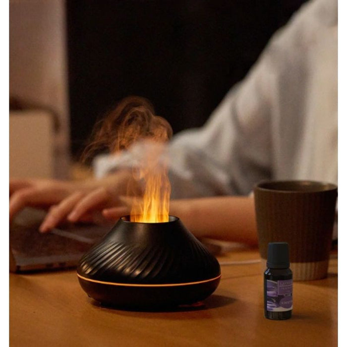 130ml Volcanic Aroma Diffuser Essential Oil Lamp